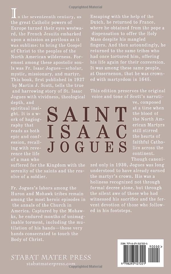 Saint Isaac Jogues: Life and Letters