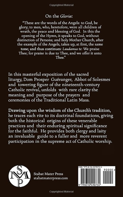 An Explanation of the Mass: The Traditional Latin Mass
