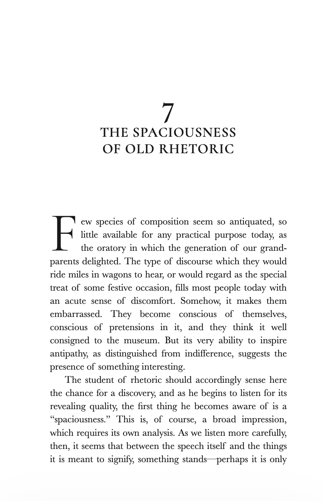 The Ethics of Rhetoric
